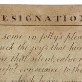 Horatio Crane Penmanship Notebook, 1816, Boston MA