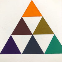 1965 Robert Williamson Color Study (Tempera Plate 1)