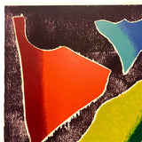 Amaranth Ehrenhalt "Conifers", Signed Woodblock Print, ed. 50, c. 1960s