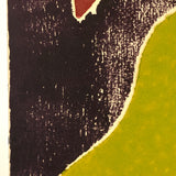 Amaranth Ehrenhalt "Conifers", Signed Woodblock Print, ed. 50, c. 1960s