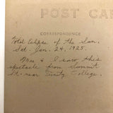 January 24, 1925 Solar Eclipse Real Photo Postcard