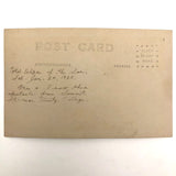 January 24, 1925 Solar Eclipse Real Photo Postcard
