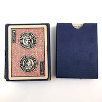 1920s Sandusky Cement Co Medusa Playing Cards with Hand Pasted Fortunes