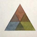 1965 Robert Williamson Color Study (Watercolor Plate 3)