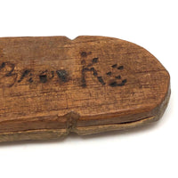 C.W. Brooks' Wonderful Carved Hook Holder