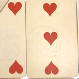 Lovely Antique French Gatteaux Playing Cards, Complete Deck, 1890 Stamp