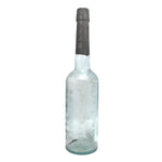 19th C. Murray &. Lanman Florida Water Bottle with Original Silver Painted Neck