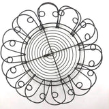 Vintage Wirework Egg Basket / Bowl with Collapsible Sides