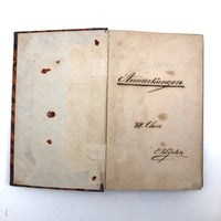 19th Century German Manuscript Notebook with Phenomenal Diagrams and Drawings