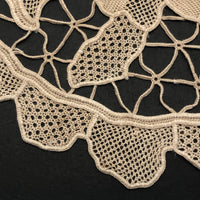 Handmade Needle Lace Flower Medallion