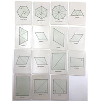 Rare and Lovely 1903 Constructive Geometry Playing Cards