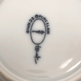 Yellow Lagardo Tackett for Schmid Porcelain Demitasse Cups - A Pair