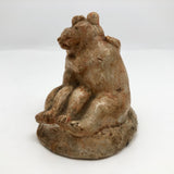 Edwin Willard Deming Signed Bear Couple Small Sculpture