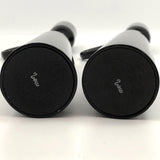 Mikaela Dorfel for Menu Danish Black Powder Lacquered Steel "Double Candleholders