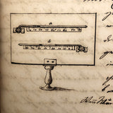 19th Century German Manuscript Notebook with Phenomenal Diagrams and Drawings