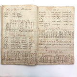 Horatio Crane Penmanship + Math Notebook, 1816, Boston MA