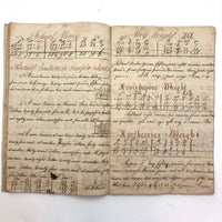 Horatio Crane Penmanship + Math Notebook, 1816, Boston MA