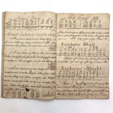 Horatio Crane Penmanship + Math Notebook, 1816, Boston MA