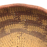 Wonderful Early Sailor Made Macrame Footed Basket