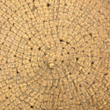 Wonderful Early Sailor Made Macrame Footed Basket