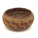 Wonderful Early Sailor Made Macrame Footed Basket