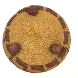 Wonderful Early Sailor Made Macrame Footed Basket