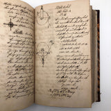 19th Century German Manuscript Notebook with Phenomenal Diagrams and Drawings