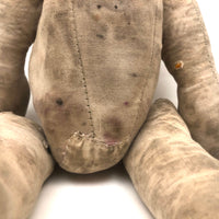 Curious Old Amish Rag Doll with Lost Face