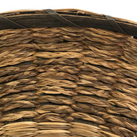 Large Round Flat Wabanaki Northeast Coast Native Sewing Basket