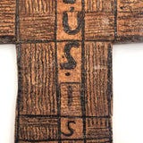 Jesus Is Love Handmade Wooden Cross, with Great Backside Too