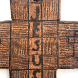 Jesus Is Love Handmade Wooden Cross, with Great Backside Too