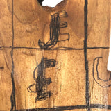 Jesus Is Love Handmade Wooden Cross, with Great Backside Too