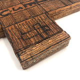 Jesus Is Love Handmade Wooden Cross, with Great Backside Too