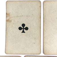 B.P Grimaud 19th Century French No Indices Playing Cards - Clubs