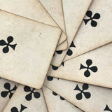 B.P Grimaud 19th Century French No Indices Playing Cards - Clubs
