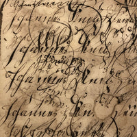 1829-30 Penmanship Practice Notebook, in German, Presumed American