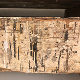 Much Used Old Pine Stool with Painterly Surface