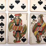 B.P Grimaud 19th Century French No Indices Playing Cards - Spades
