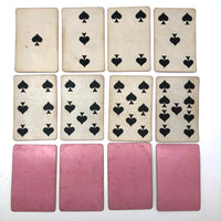B.P Grimaud 19th Century French No Indices Playing Cards - Spades