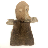 Much Loved Old Handmade Monkey Hand Puppet