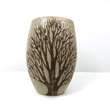 Andersen Design Studio Mid-Century Stoneware Vase with Tree