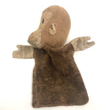 Much Loved Old Handmade Monkey Hand Puppet