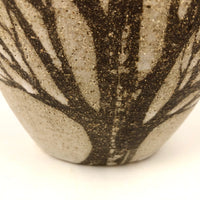 Andersen Design Studio Mid-Century Stoneware Vase with Tree