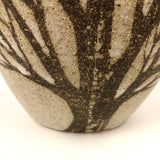 Andersen Design Studio Mid-Century Stoneware Vase with Tree