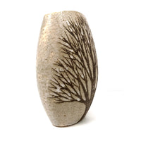 Andersen Design Studio Mid-Century Stoneware Vase with Tree