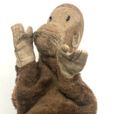 Much Loved Old Handmade Monkey Hand Puppet