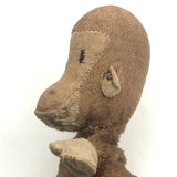 Much Loved Old Handmade Monkey Hand Puppet