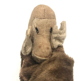 Much Loved Old Handmade Monkey Hand Puppet