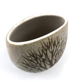 Andersen Design Studio Mid-Century Stoneware Vase with Tree