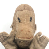 Much Loved Old Handmade Monkey Hand Puppet